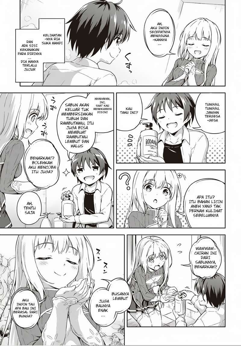 Boku no Heya ga Dungeon no Kyuukeijo ni Natteshimatta Ken Chapter 02 Bahasa Indonesia